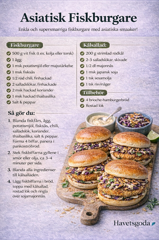 Asiatisk Fiskburgare