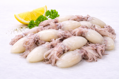 Babybläckfisk 20/40 – 1 kg | Små Delikatesser Klara för Tillagning