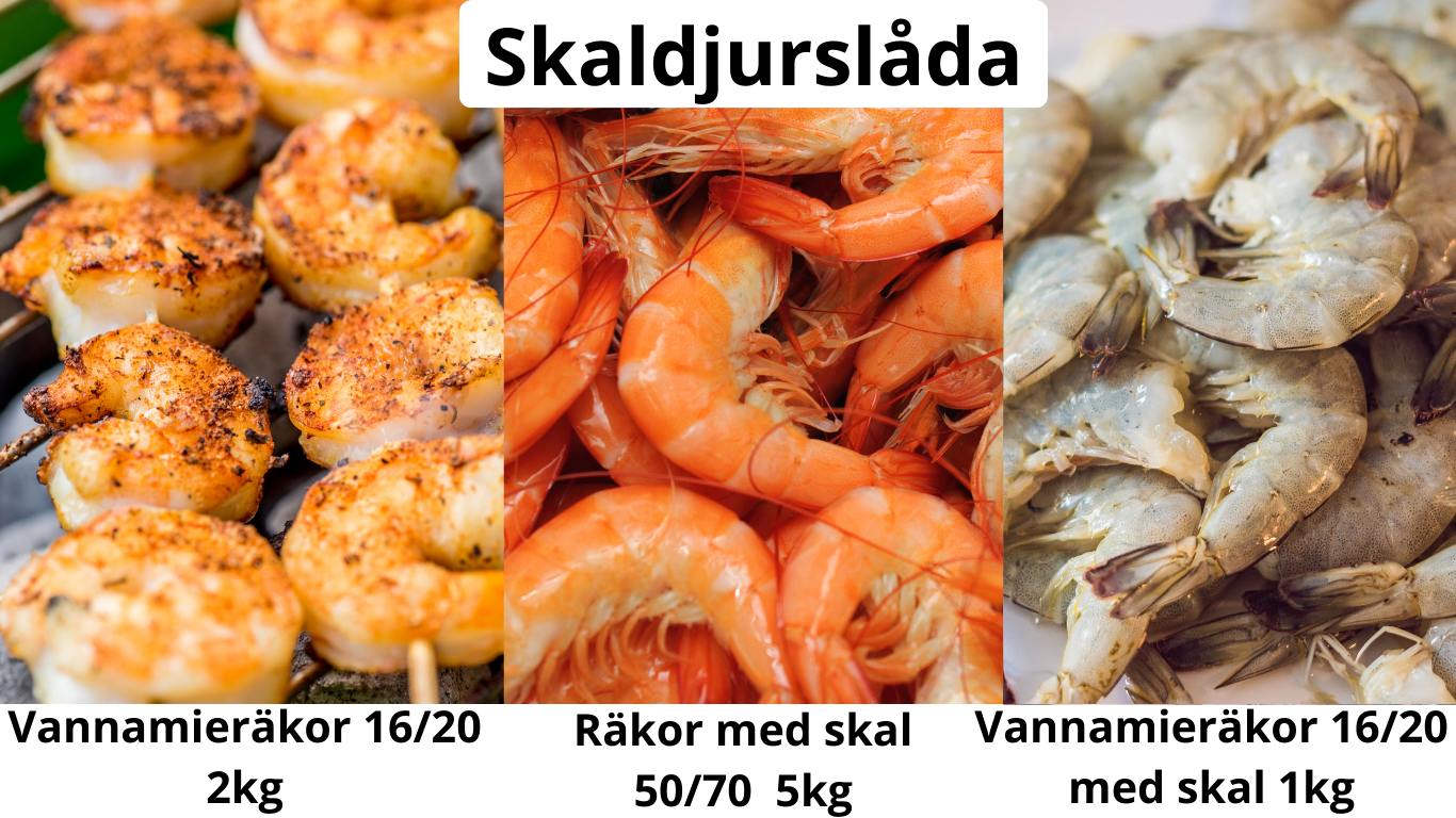 Skaldjurslådan – Havets läckerheter för alla tillfällen