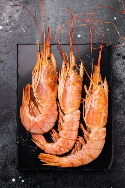Argentinska Rödräkor 10/20 2kg – Frysta jätteräkor 300kr/kg