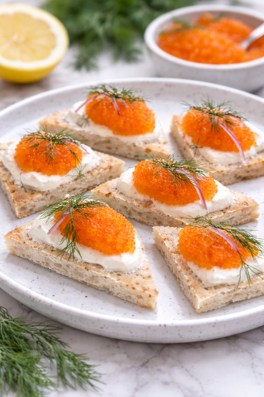 Amerikansk löjrom – Frisk & smakrik | Djupfryst 500 g