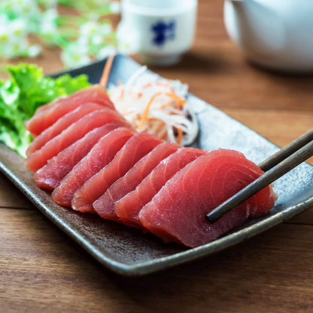 Tonfisk Gulfenad Sashimi AAA kvalitet 1 kg – Frysta stekar 250g/st